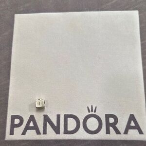 Retired Pandora I love You Silver / Gold Charm